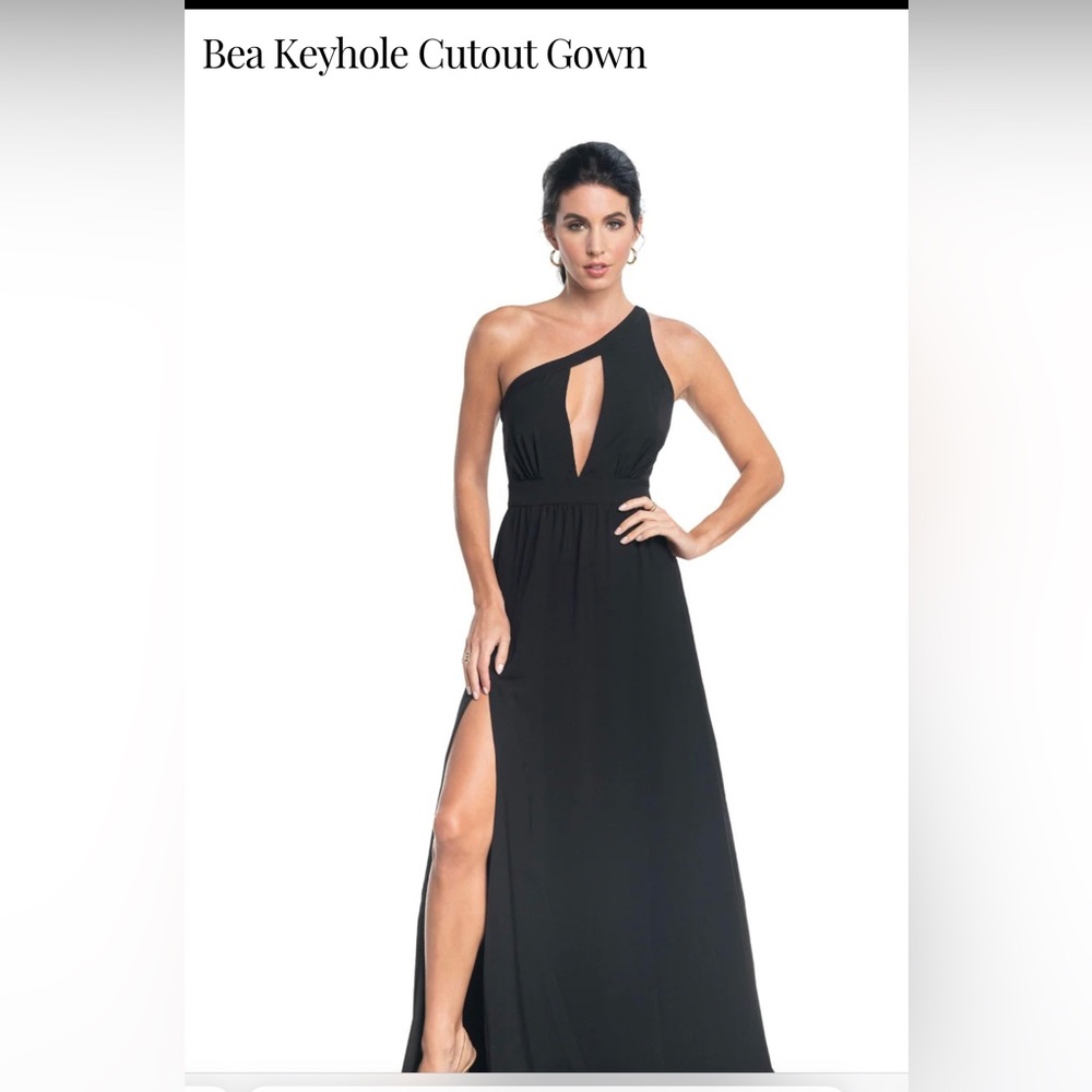 Prom or Wedding One-Shoulder Cutout Gown
DRESS THE POPULATION